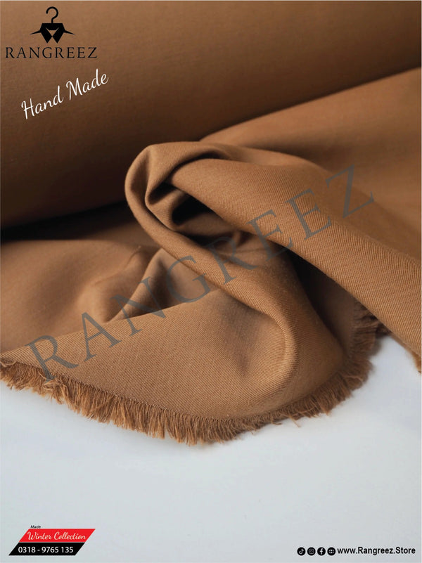 Deep Rustic Brown Fabric