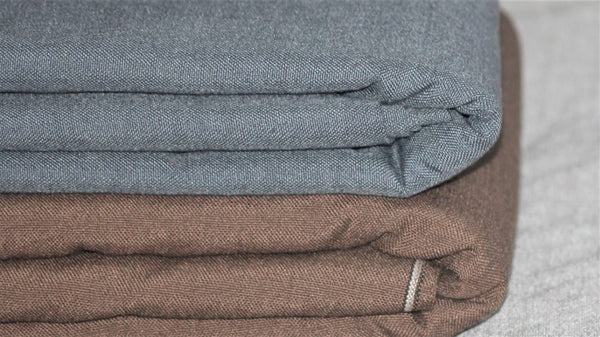 Grey Plus Brown Khaddar