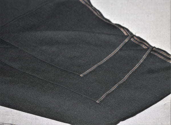 Premium Black Khaddar